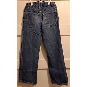 FADED GLORY JEANS BOYS SIZE 10 REGULAR STRAIGHT LEG ADJUSTABLE MEDIUM WASH DENIM